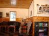 Cabin 1 living room Sleepy Dog Cabins