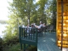 Cabin 1 deck Sleepy Dog Cabins