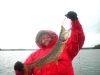 cold and rainy but good fishing