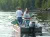 Fishermen in a boat