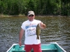 Brad a happy fisherman