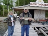 Happy fisherman