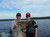 Keith and kid fishing