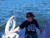Angela-at-the-helm