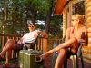 Guests relaxing
