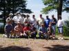 A big group of fishermen