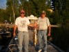 Father and son fishing team
