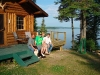 Quill & The Paluckis relaxing at camp