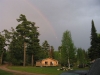 Rainbows follow storms